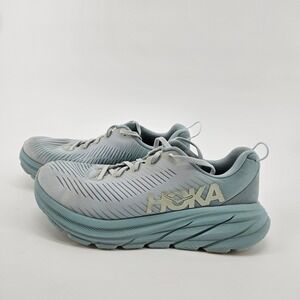Hoka Rincon 3 Womens Running Shoes Ice Blue Size 8B Gym Hiking Nursing Walking